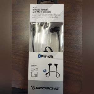 SCOSCHE WIRELESS EAR BUDS w Mic